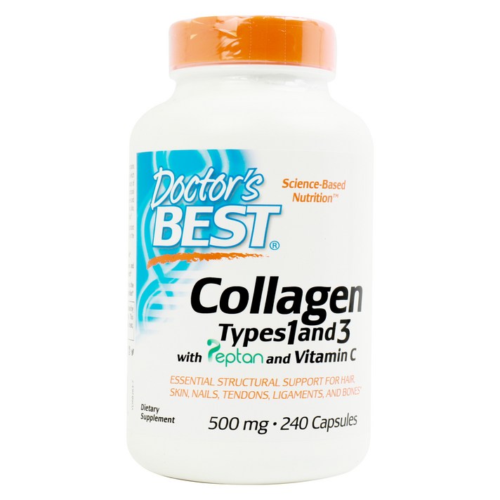 닥터스베스트 콜라겐 타입 1 앤 3 500mg 캡슐, 240정, 1개