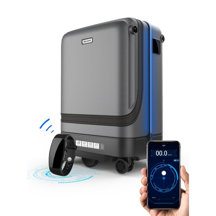 Airwheel SR5 장애물 회피 가능 기내용 20인치 자동 주행 스마트 전동 캐리어