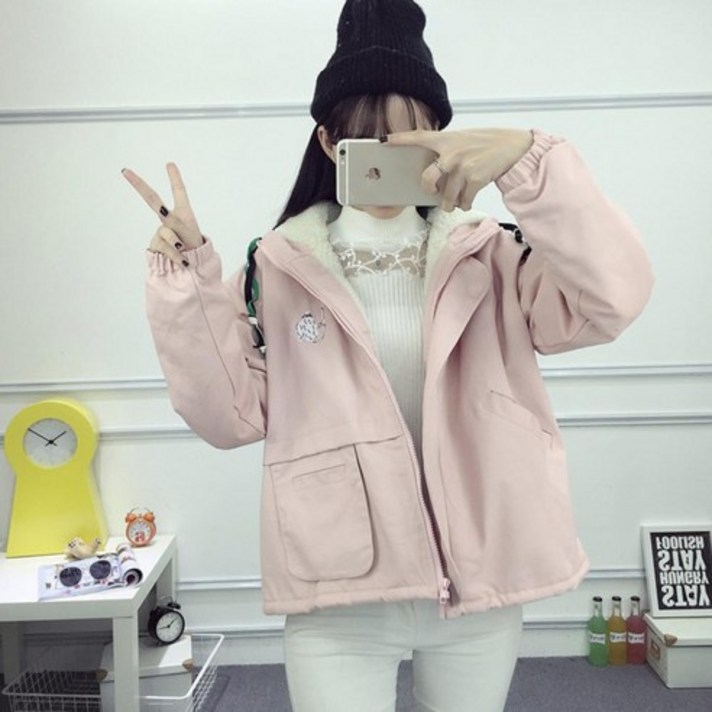 HS 겨울 여성 숏 패딩 월론 점퍼 9 AEjz8no