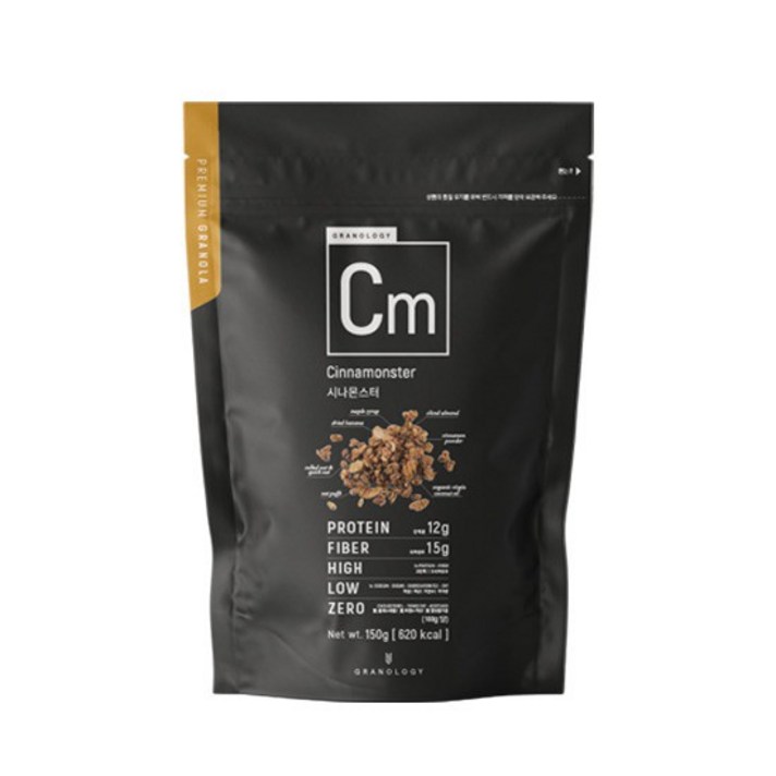 그라놀로지 시나몬스터 그래놀라, 150g, 1개