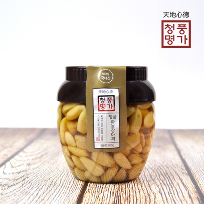 청풍명가 명품 마늘장아찌, 1개, 500g