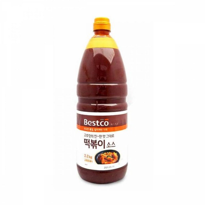 MDJ6846 MY 베스트코 떡볶이소스2.2kg 치킨양념/칠리/돈까스소스/데리야끼