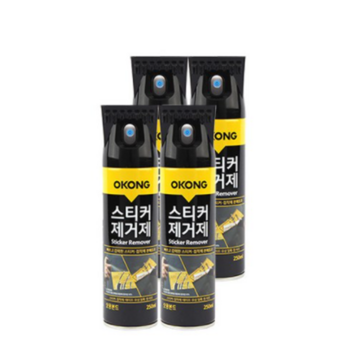 오공 스티커 제거제 250ml, 6개