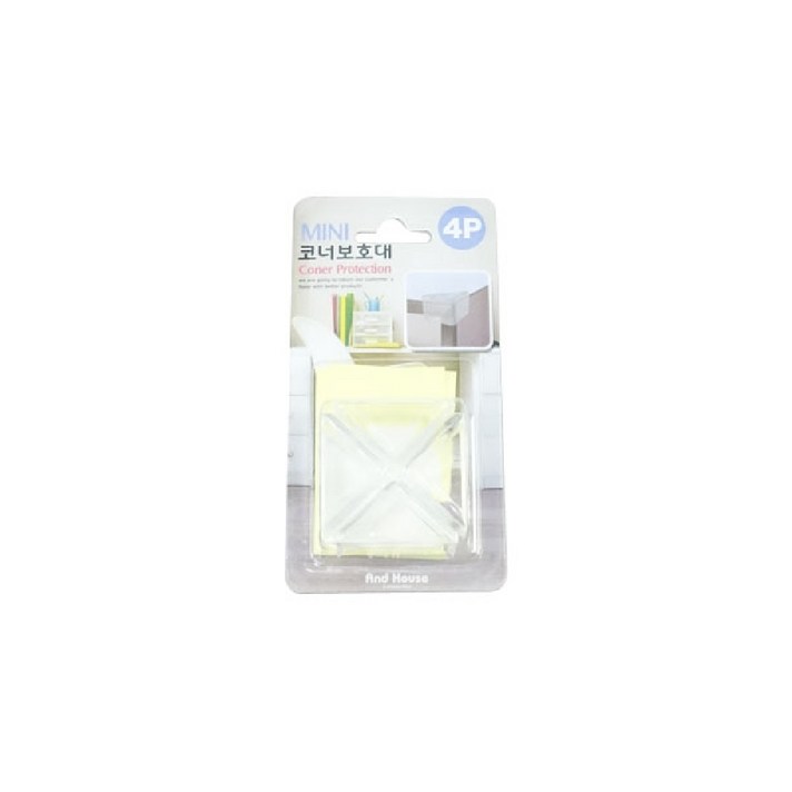 J나인Mall_J나인마트_앤하우스 미니 코너 보호대 4P 5EA 코너커버 안전모서리보호대 모소리보호 모서리코너 모서리안전가드_J나인Mall_J나인마트, 옵션이없는상품임