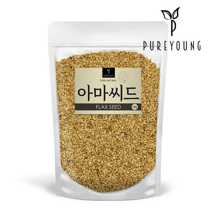 퓨어영 볶은 아마씨 1kg, 1봉