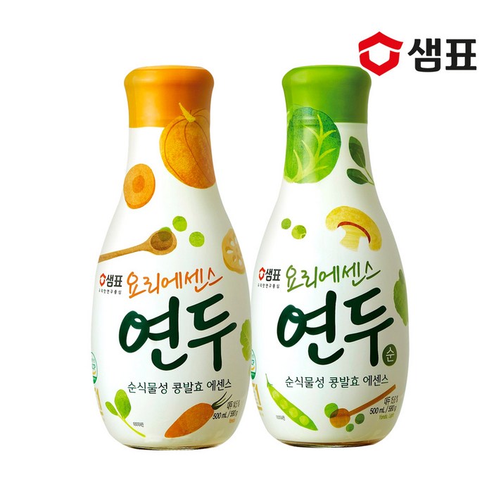 샘표 요리에센스 연두 500ml + 연두순, 1세트