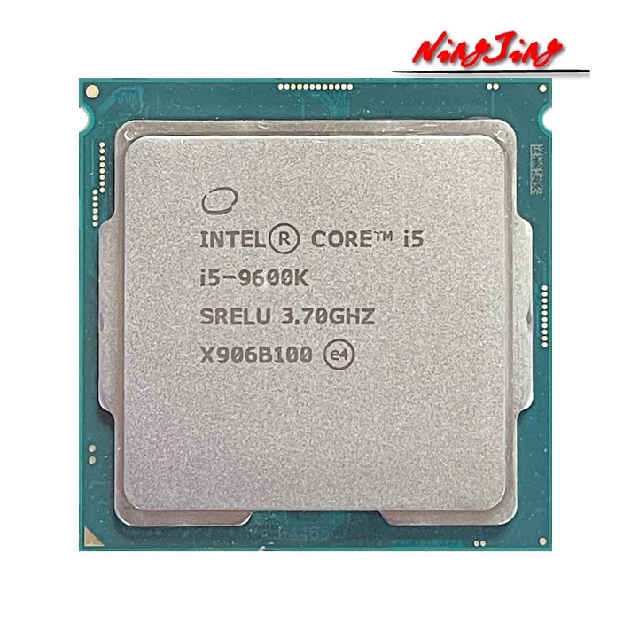 인텔 코어 i59600K i5 9600K 37 GHz 6 코어 6 스레드 CPU 프로세서 9M 95W LGA 1151
