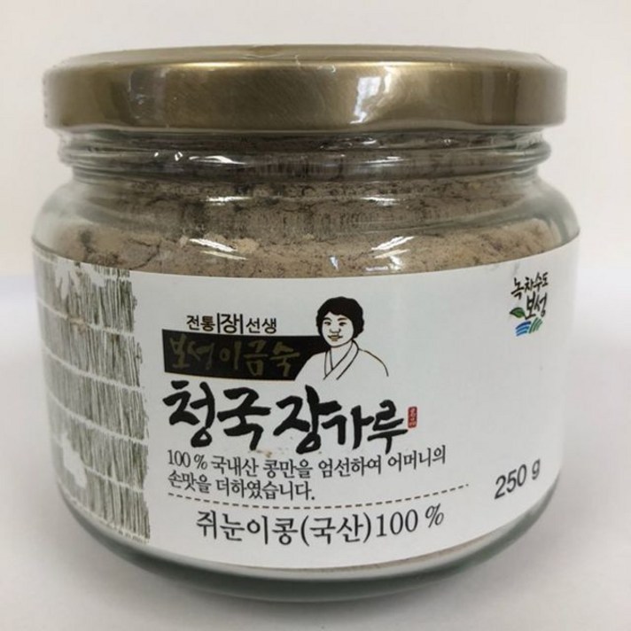 보성전통청국장가루쥐눈이콩xjeij 511500g