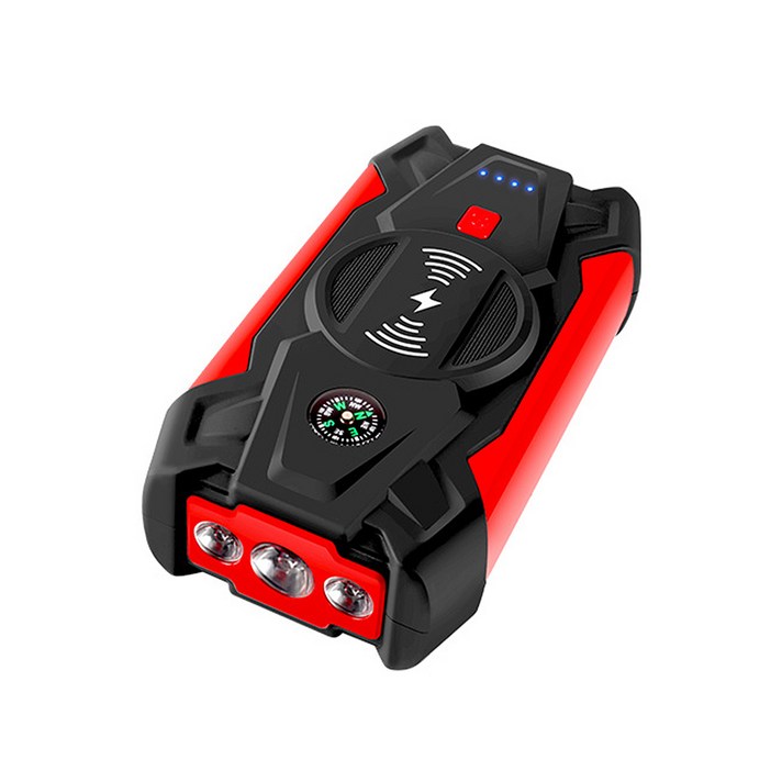 메이리앤 점프스타터 39800mAh 차량용 점프 보조배터리 시동배터리 충전기, 기본구성+가방포함+타이어공기펌프