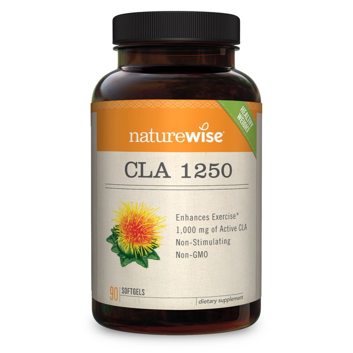 네이쳐와이즈 CLA 1250 1000mg 소프트젤, 90개입, 1개