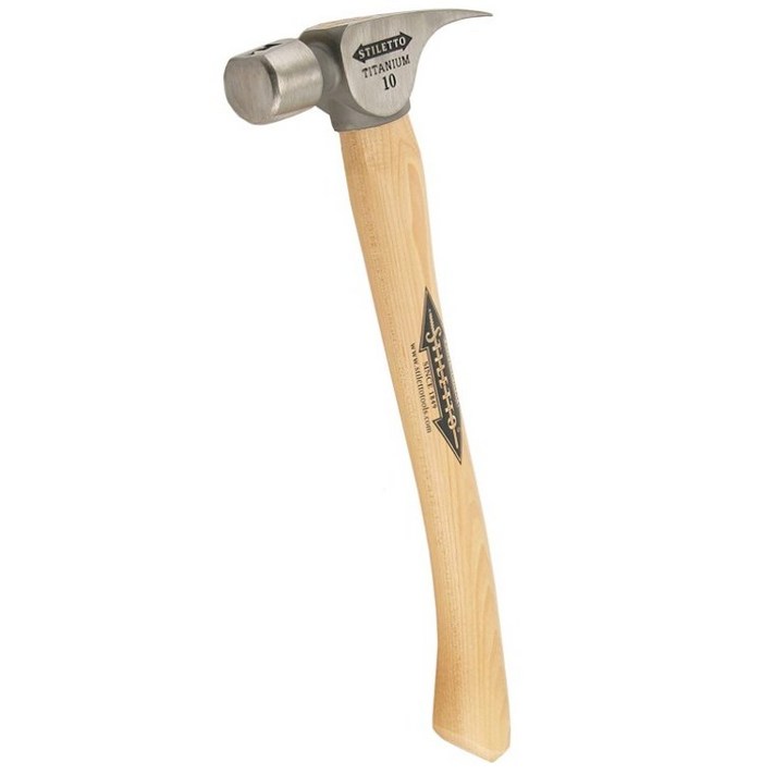 스틸레토 망치 FH10-C 10온스 티타늄 피니쉬 해머 / Stiletto FH10-C 10-Ounce Titanium Finish Hammer, 1개