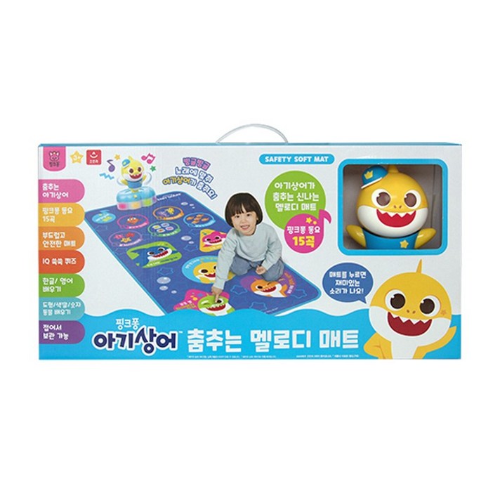 핑크퐁 아기상어 춤추는 멜로디 매트, 혼합색상