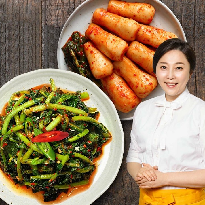 김나운 서울식 집밥 총각김치 5kg + 열무김치 3kg / 국내산