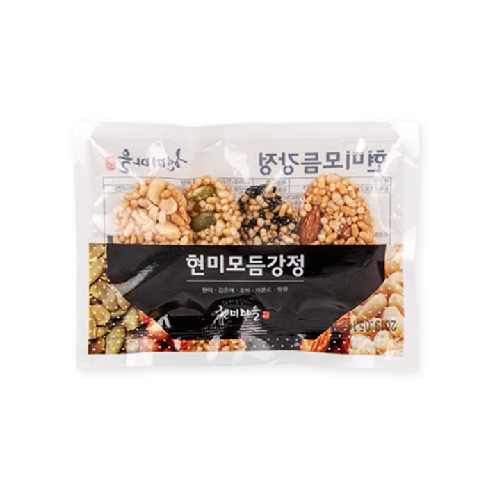 현미마을 현미모듬강정, 40g, 10개