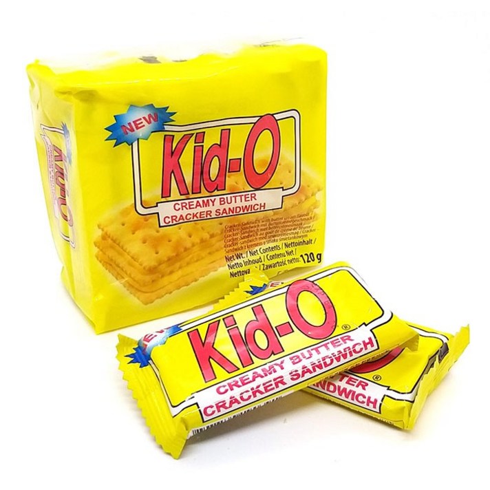 키드오 크리미버터 크래커 샌드위치, 120g, 13개