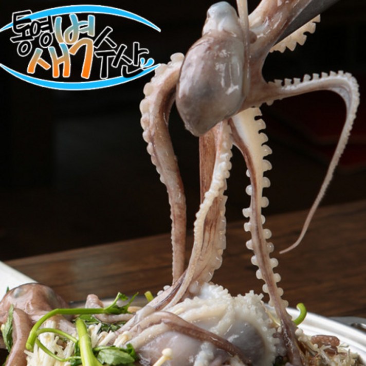 통영 산낙지 3~4마리(400g)/국산 햇낙지/산소포장