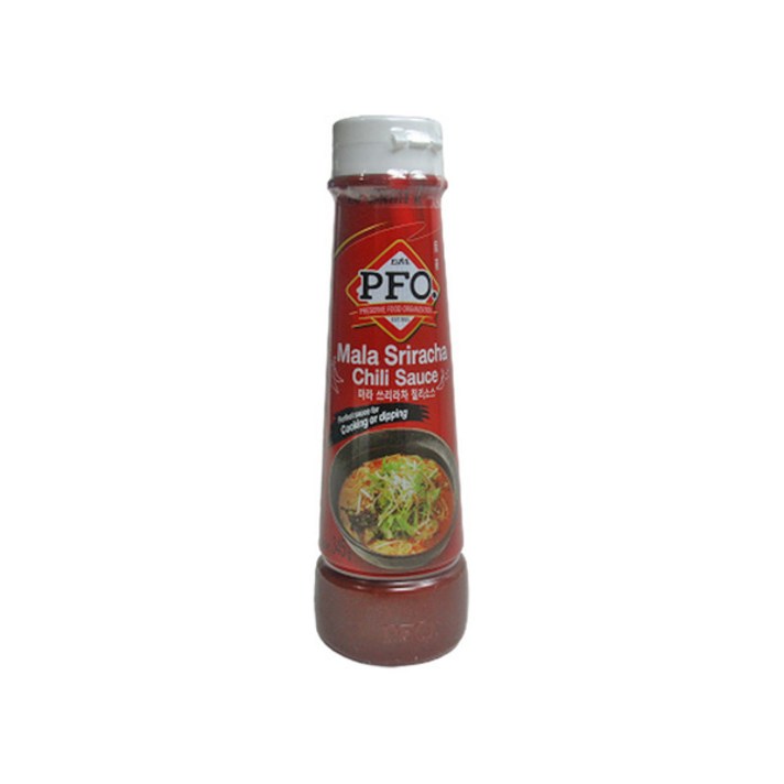 PFO 마라 쓰리라차 칠리소스 345g, 1개