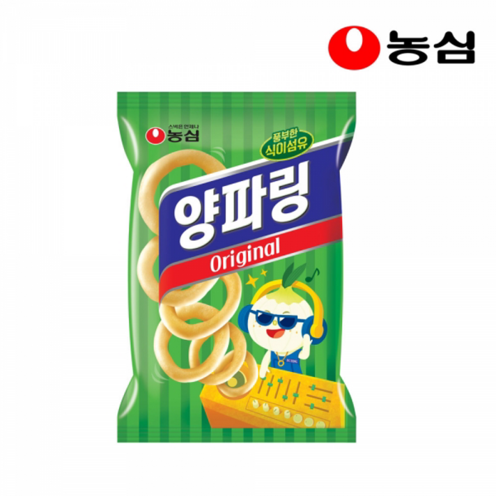 농심 양파링 오리지널, 84g, 20개