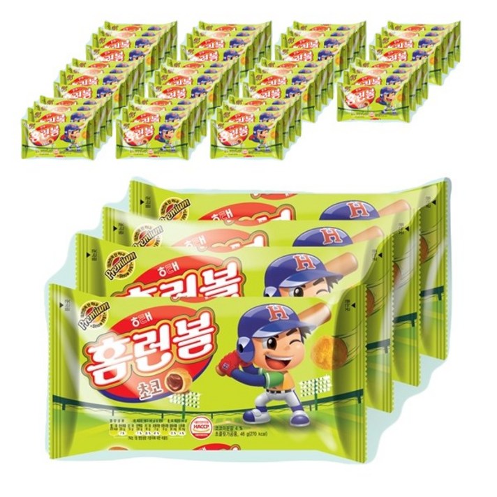 해태 제과 홈런볼 초코, 46g, 48개