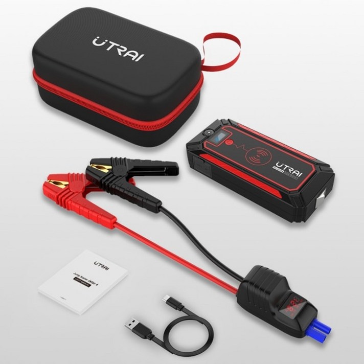 자동차 점프 스타터 24000mAh 2500A 전원 은행 자동차 배터리 10W 무선 충전기 LCD 화면 안전 망치 점프 스타터, 협력사