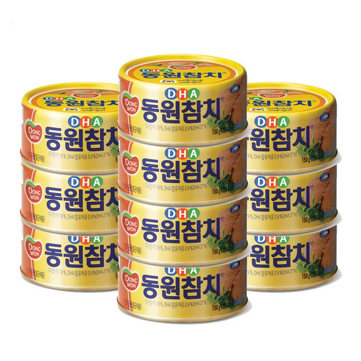 동원 DHA참치, 150g, 10개