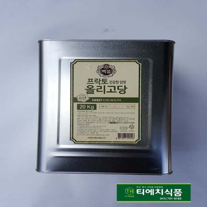 백설 프락토 올리고당, 20kg, 1개