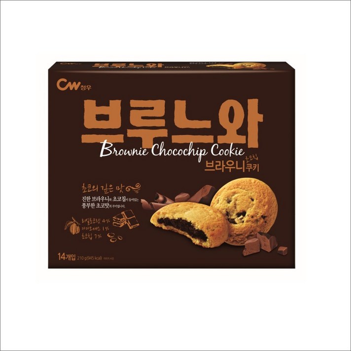 청우식품 브루느와 210g x 8개 한박스, 1개