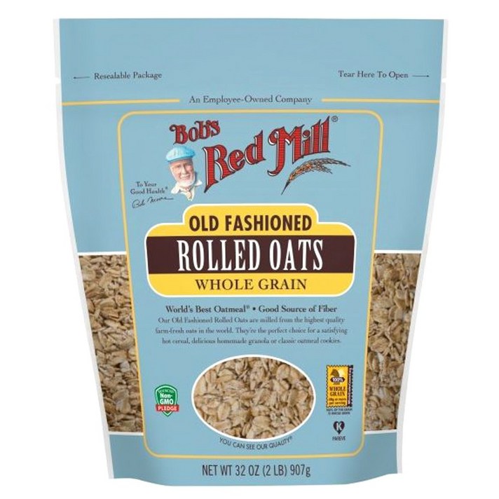 Bob's Red Mill 올드 패션드 롤드 오트, 907g, 1개