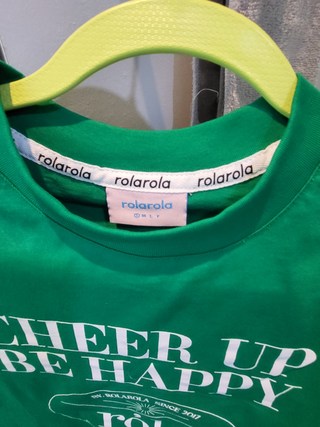 rolarola 女款CHEER UP BE HAPPYT恤- | 酷澎