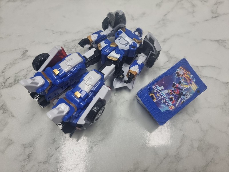 메탈카드봇 S 블루캅S, 혼합색상, 1개