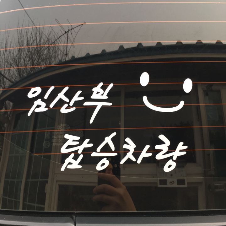 [뭉키데코] 임산부탑승차량