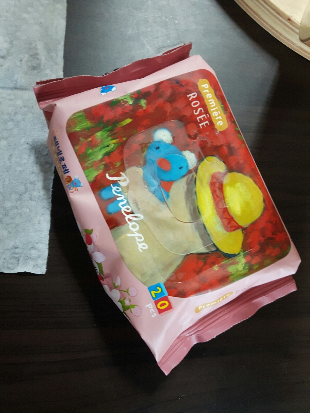 페넬로페 프르미에 로제 아기물티슈 휴대 리필형 리뷰후기