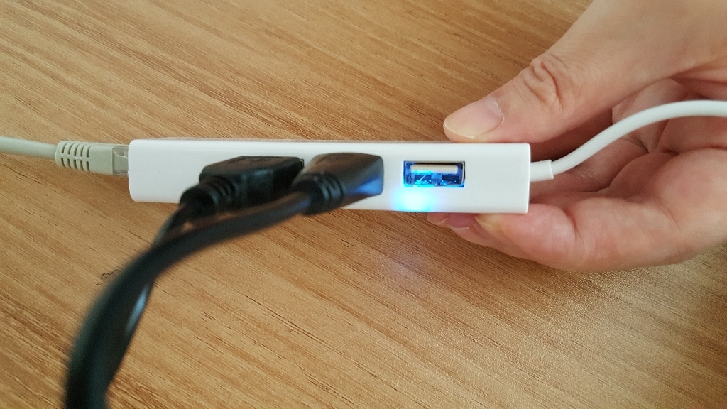 엑토 2 in 1 USB AN 어댑터 3포트 허브 콤보 HUB-01 리뷰 후기