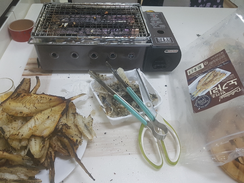 해맑은푸드 반건조 노가리 대 (냉동) 리뷰 후기