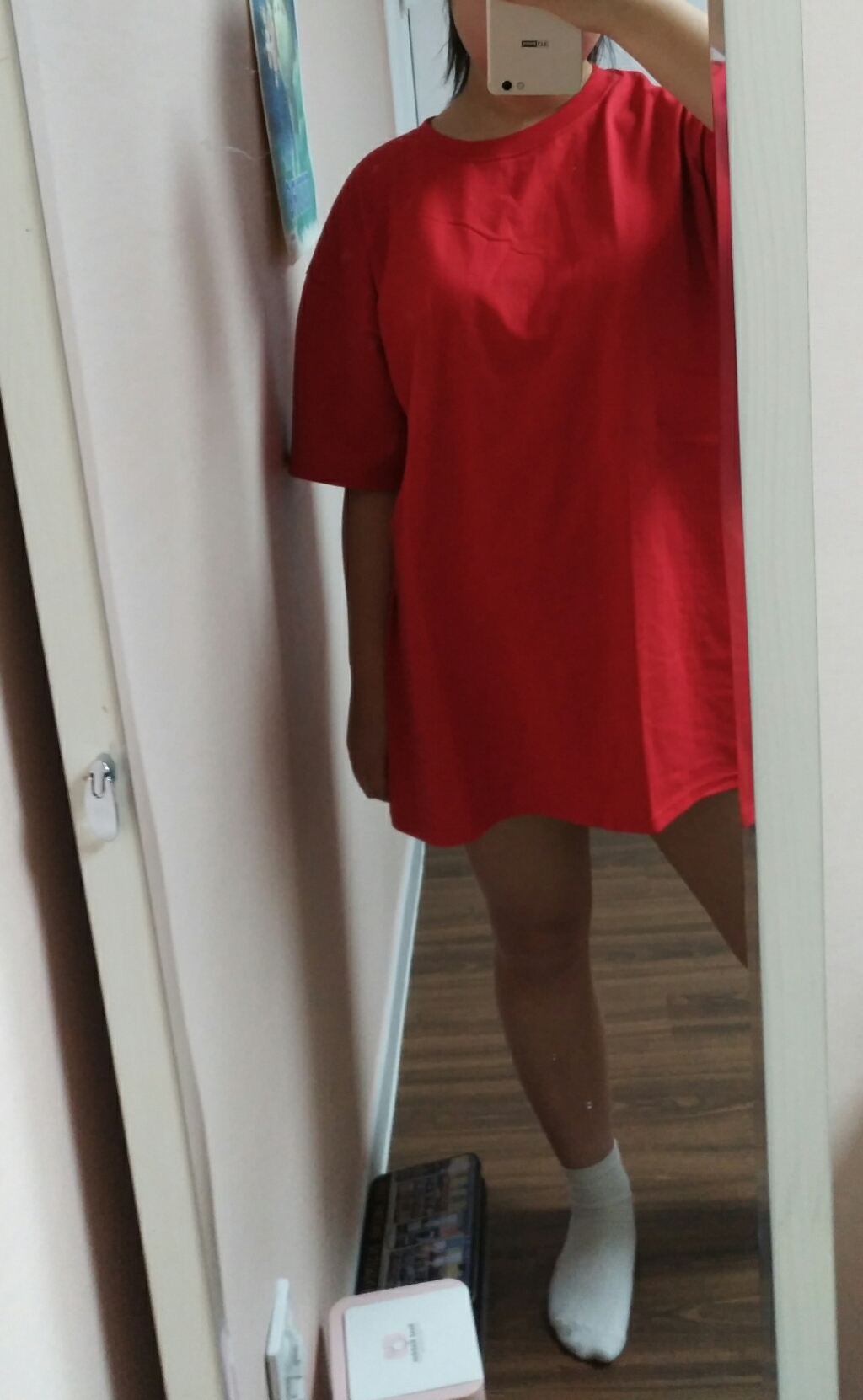 챔피온 무지티 오버핏 반팔티