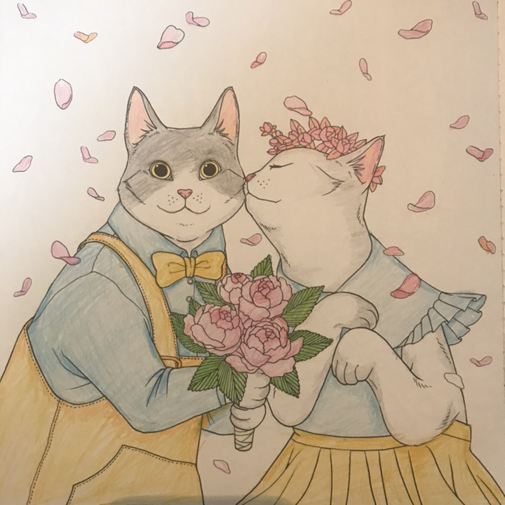 색칠해 보라냥:Cat Coorin Theray