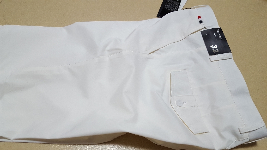 마스터베어 남성용 S/S 프리미엄폴리2 허리밴딩 골프바지 1019