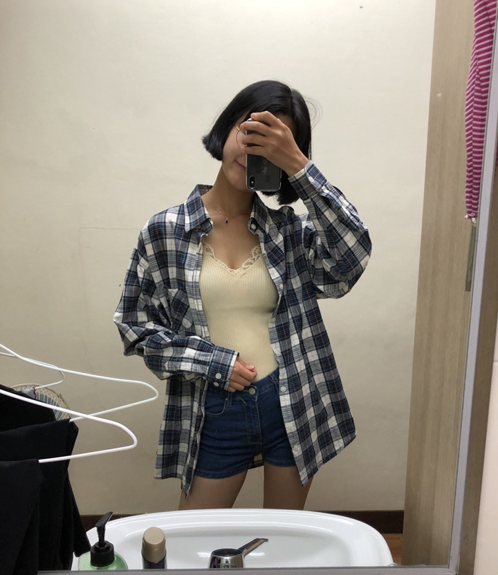 마른파이브 여성용 레이어드 레이스 나시