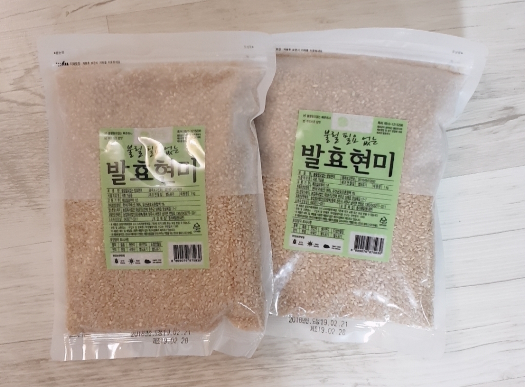 청그루 불릴 필요 없는 발효현미 리뷰후기