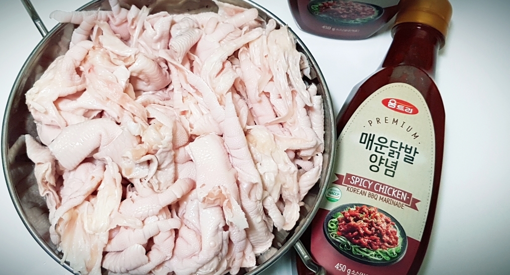 움트리 매운닭발양념 리뷰후기
