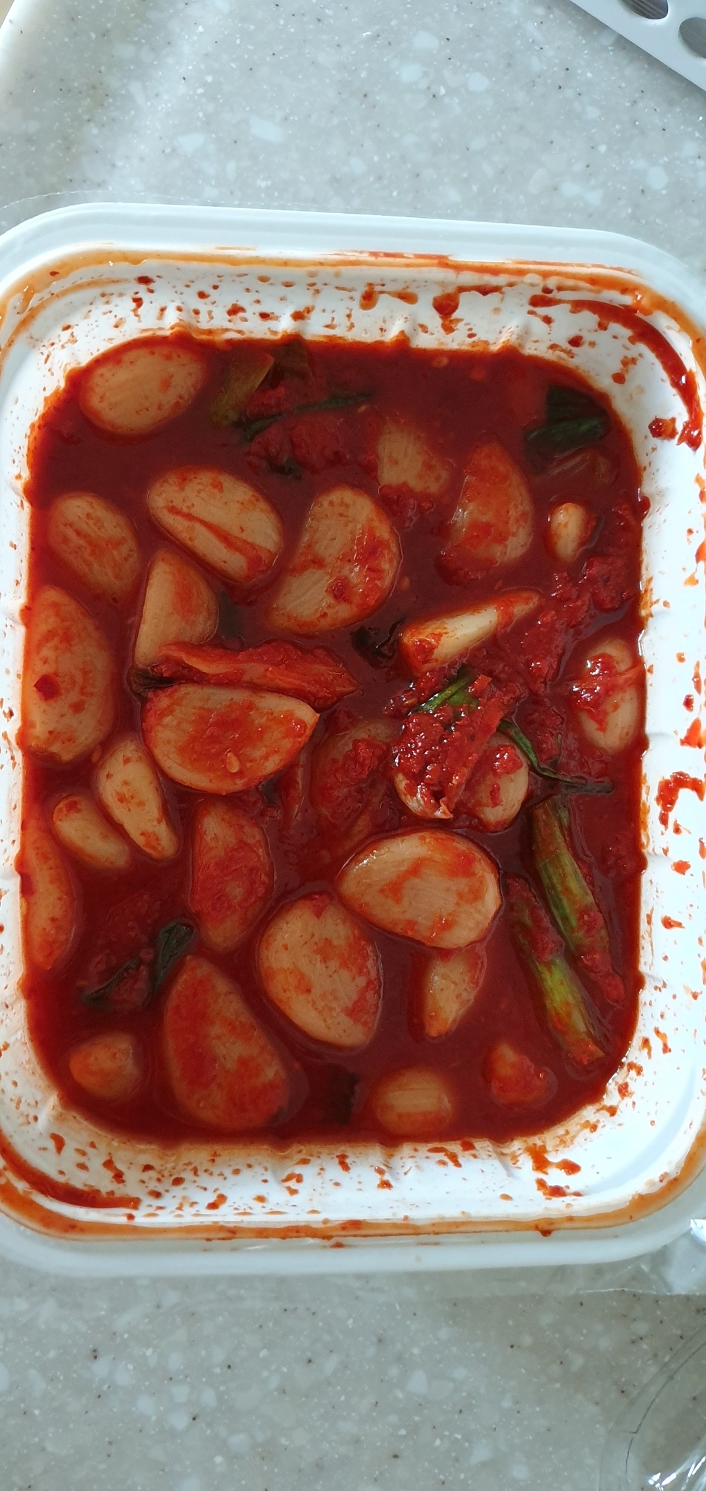 웅순네김치 마늘무침