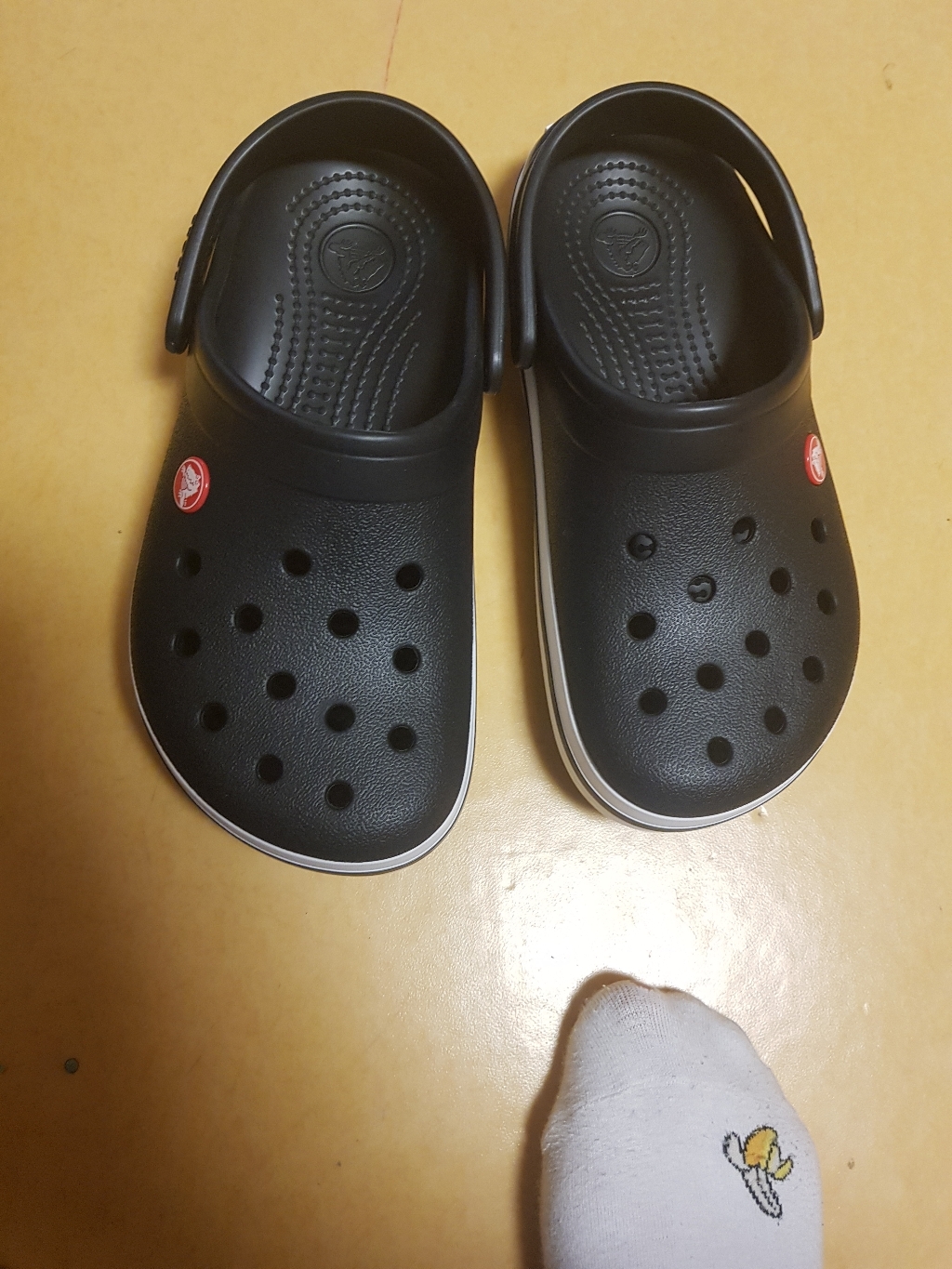 크록스 크록밴드 멕시코 블랙 샌들 11016-001
