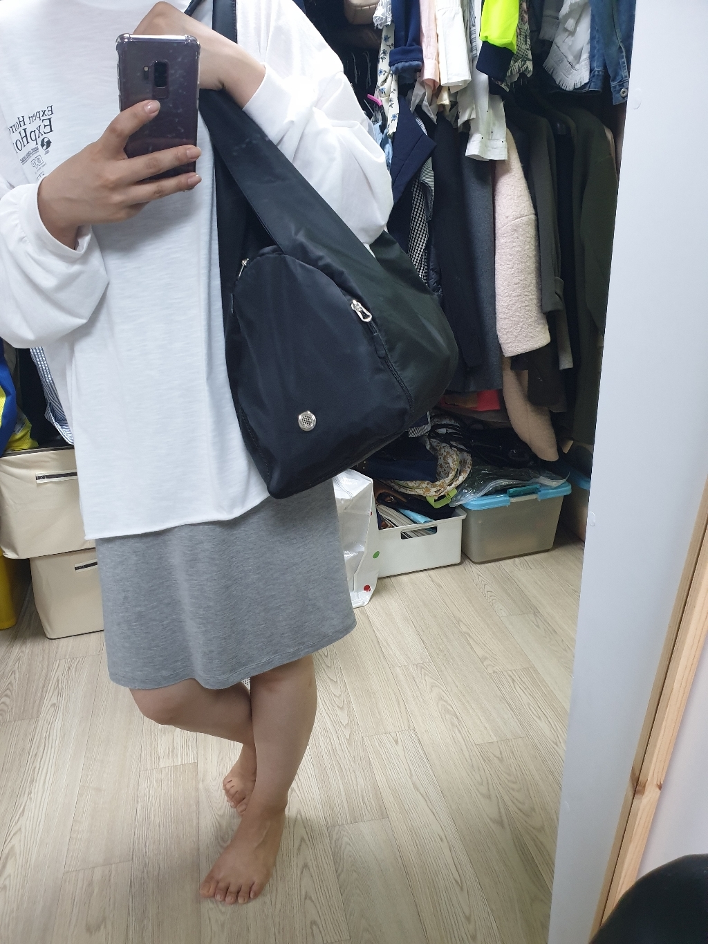 장바9니 요가가방 헬스가방 신발분리포켓 보스턴백 284 리뷰후기