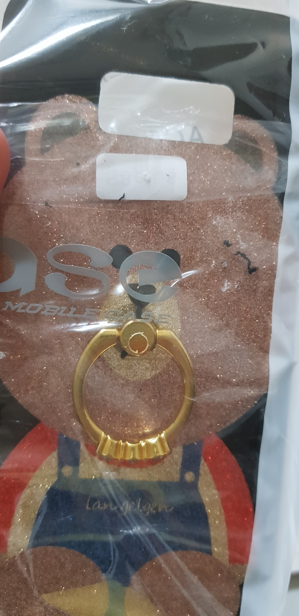 aor 갤럭시 s8 s8플러스케이스 글리터 베어 링 핸드폰 케이스 휴대폰