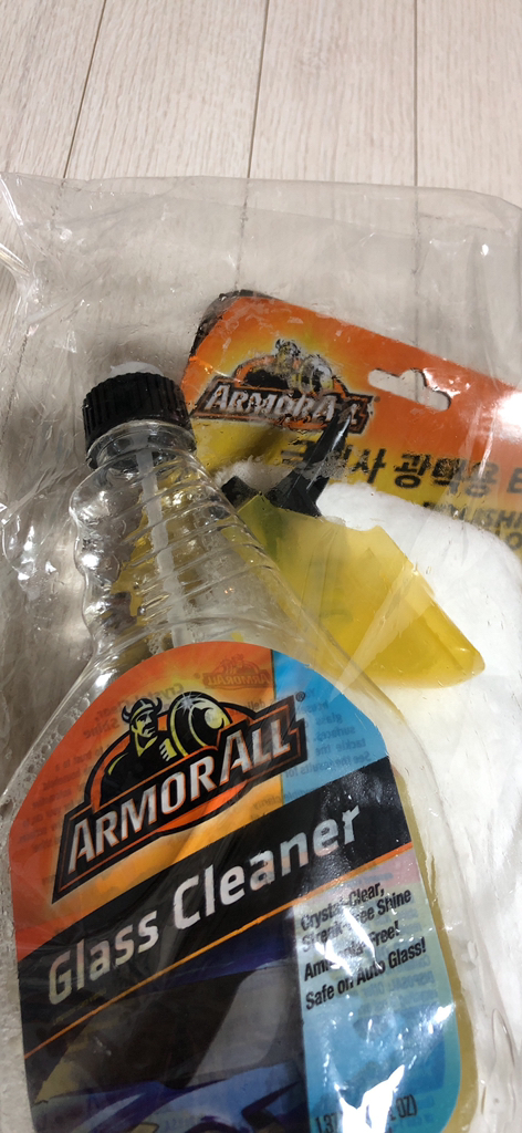 아머올 자동차용 유리세정제 극세사 광택용타월 리뷰후기