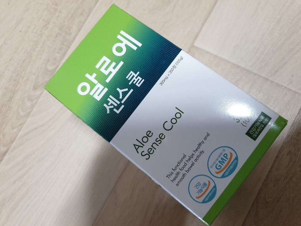 [녹십초] 리뉴얼 알로에 센스쿨 360정 하루4정 고함량 알로에정 출시
