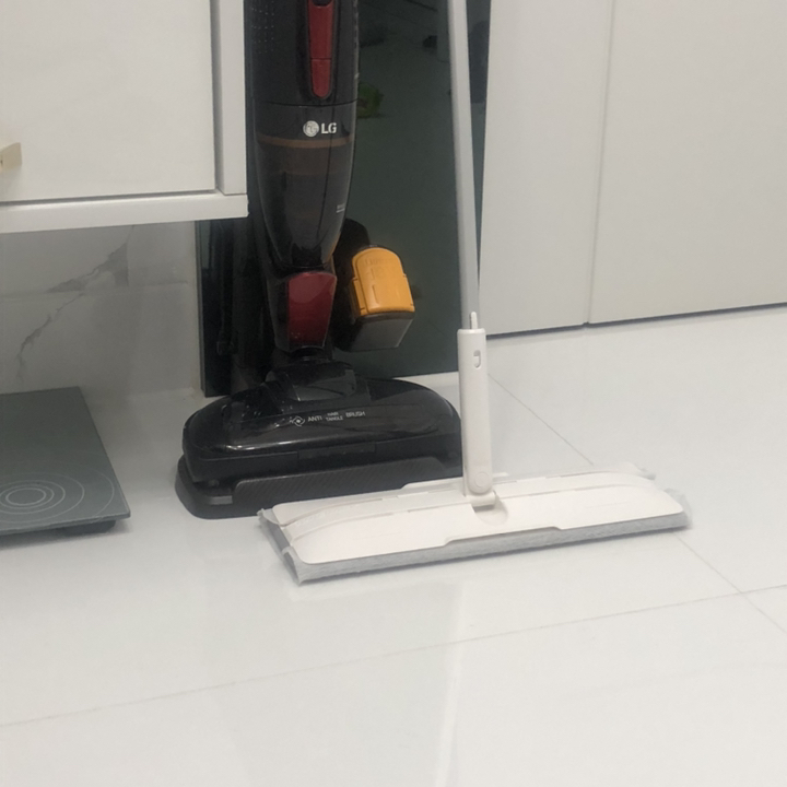 올터치 더블액션 막대걸레 대형베이직 미세먼지 정전기 청소포 60매
