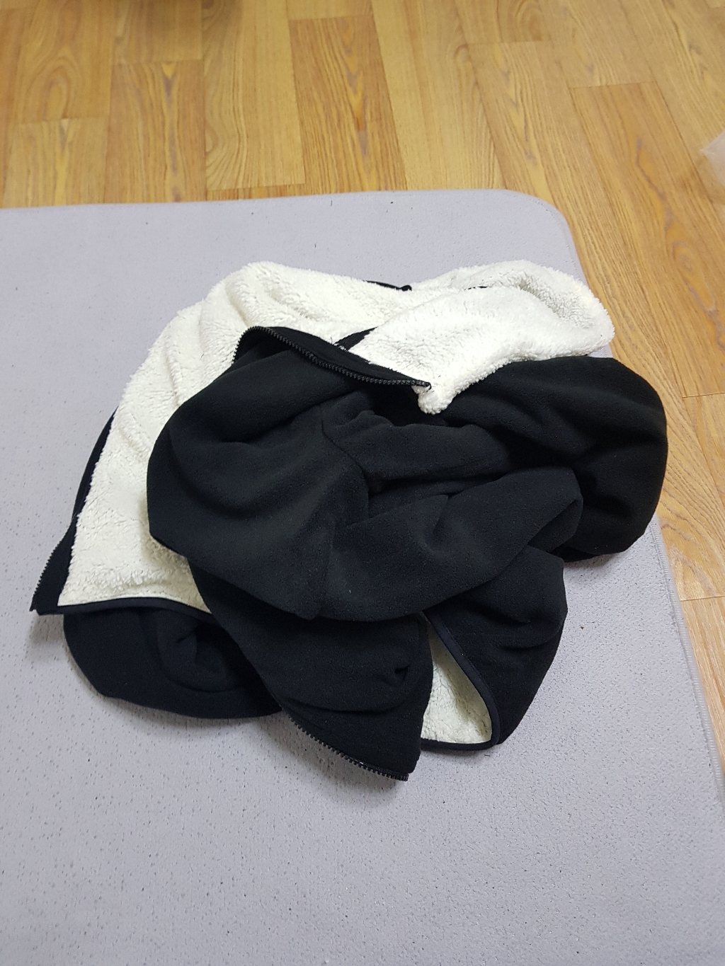 탑보이 남성용 인조양털 후리스 집업 SCCT