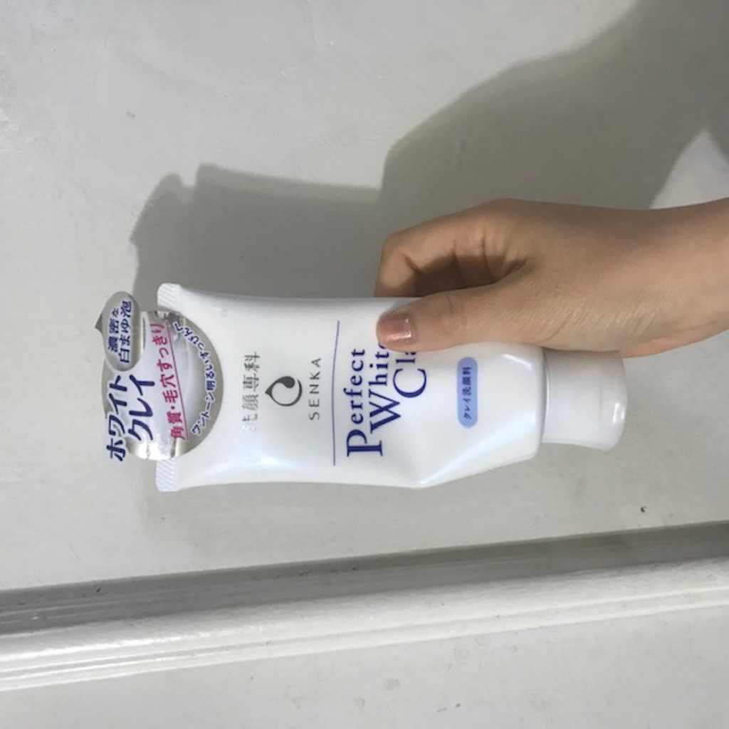 시세이도 센카 퍼펙트 화이트 클레이 클렌징폼