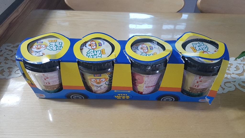 뽀로로 떡볶이 버스팩 크림맛